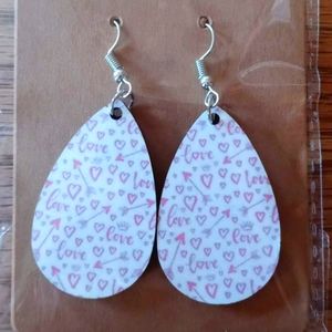 Valentines Sublimation Earrings
